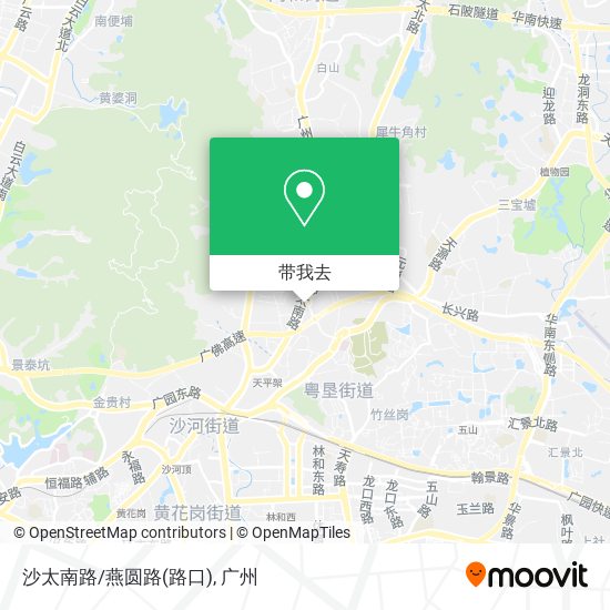 沙太南路/燕圆路(路口)地图