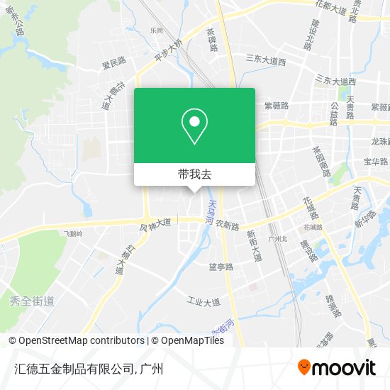 汇德五金制品有限公司地图