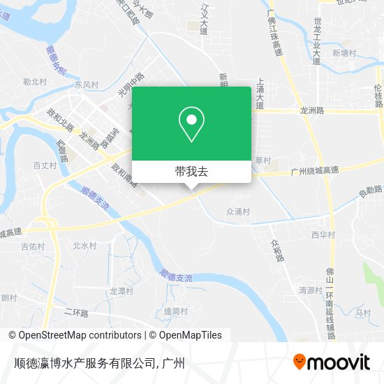 顺德瀛博水产服务有限公司地图