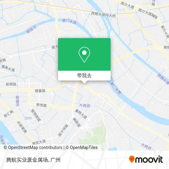 腾航实业废金属场地图