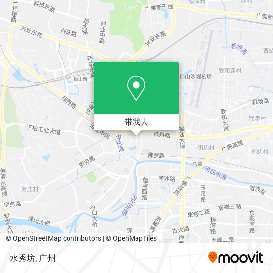 水秀坊地图