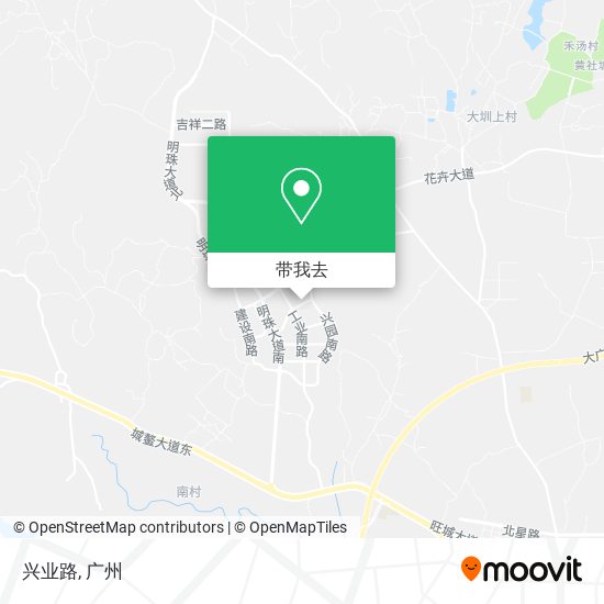 兴业路地图