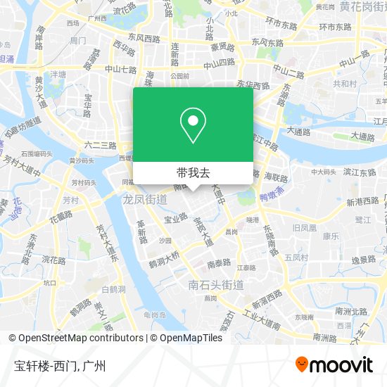 宝轩楼-西门地图