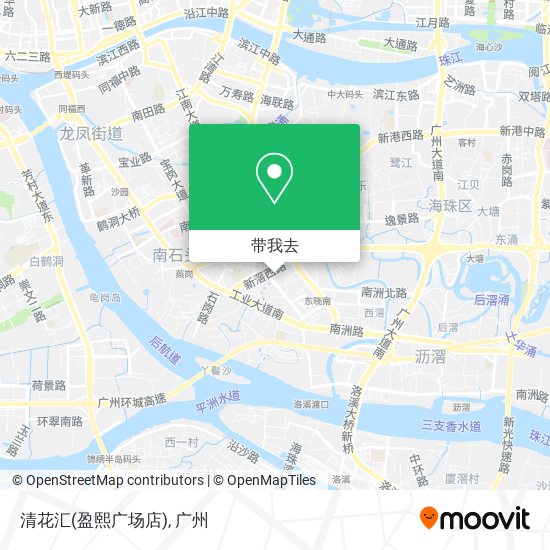 清花汇(盈熙广场店)地图