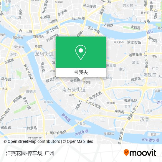 江燕花园-停车场地图