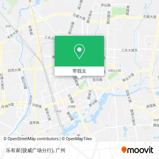 乐有家(骏威广场分行)地图