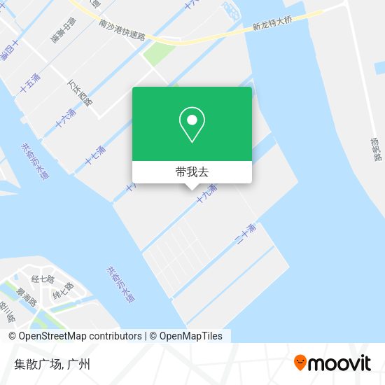 集散广场地图