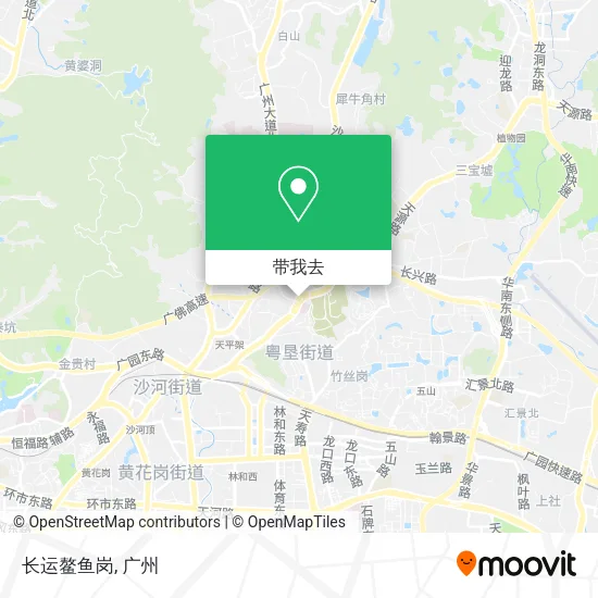 长运鳌鱼岗地图