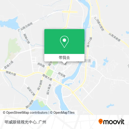 明威眼镜视光中心地图