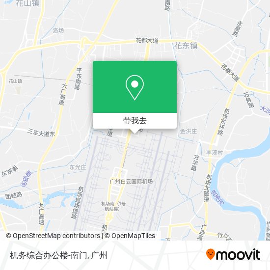 机务综合办公楼-南门地图