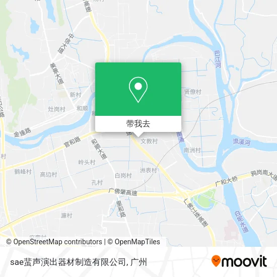 sae蜚声演出器材制造有限公司地图