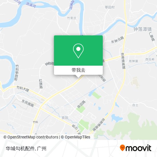 华城勾机配件地图