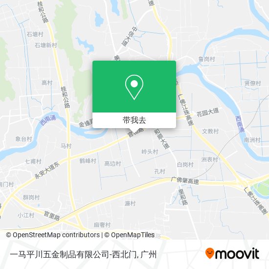 一马平川五金制品有限公司-西北门地图