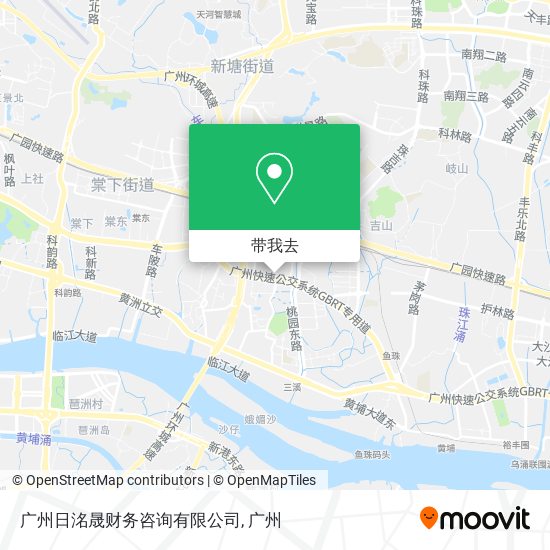 广州日洺晟财务咨询有限公司地图
