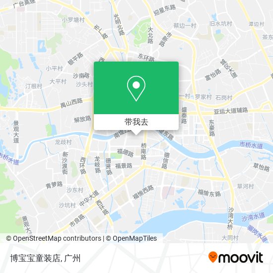 博宝宝童装店地图