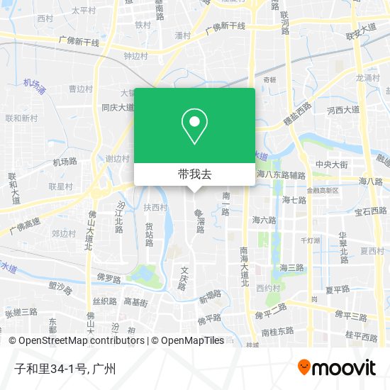 子和里34-1号地图
