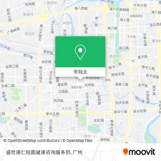 盛世康仁桂圆健康咨询服务部地图