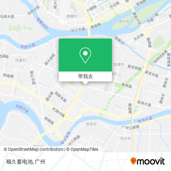 顺久蓄电池地图