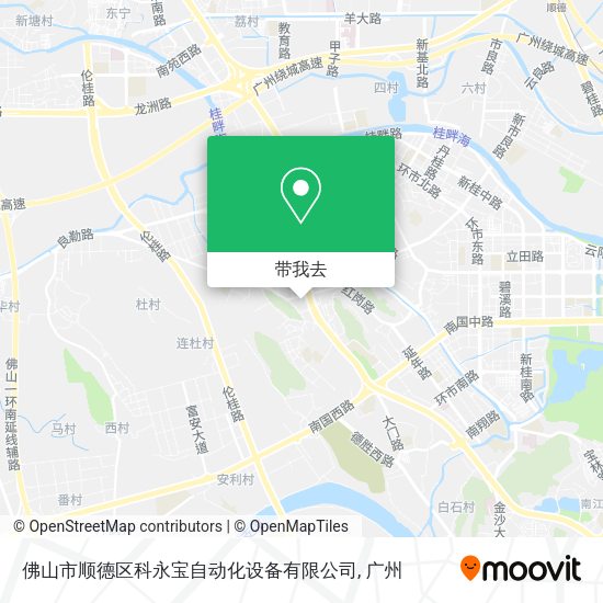佛山市顺德区科永宝自动化设备有限公司地图