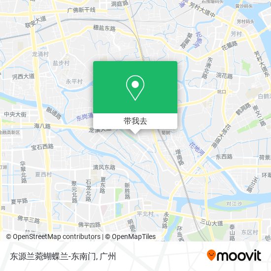 东源兰菀蝴蝶兰-东南门地图