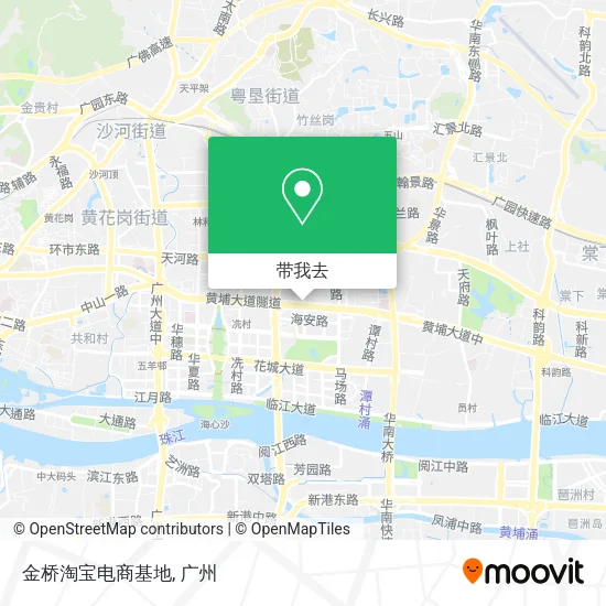 金桥淘宝电商基地地图