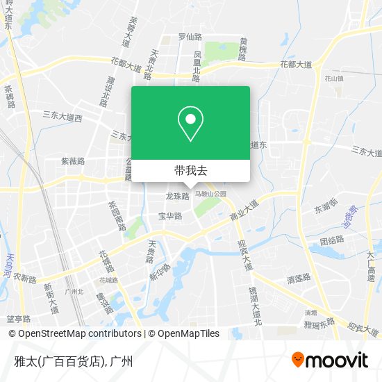 雅太(广百百货店)地图
