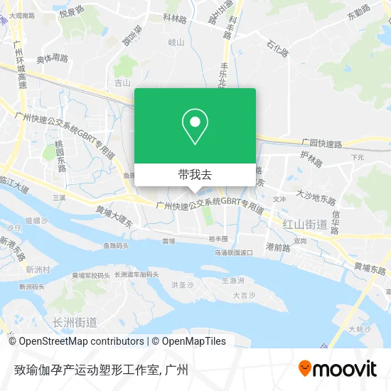 致瑜伽孕产运动塑形工作室地图