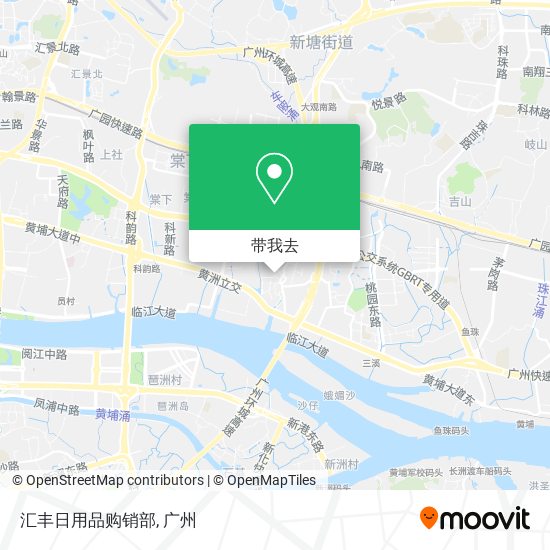 汇丰日用品购销部地图