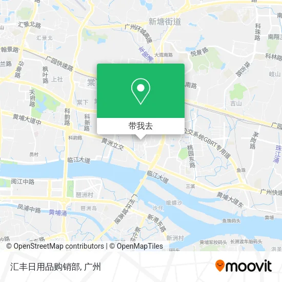 汇丰日用品购销部地图