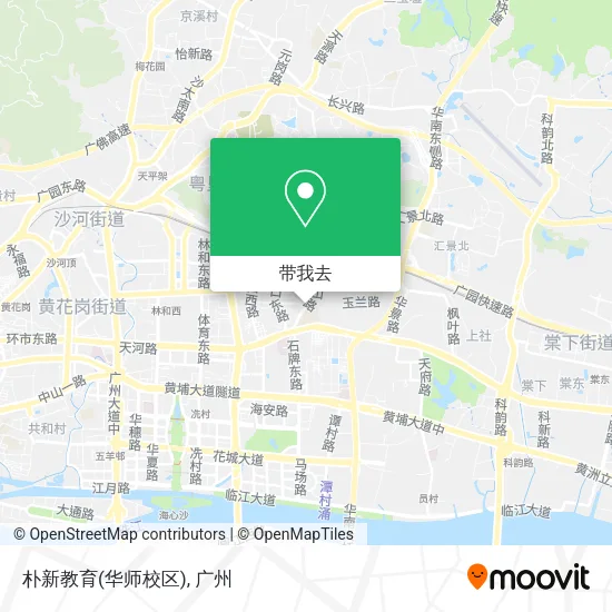 朴新教育(华师校区)地图