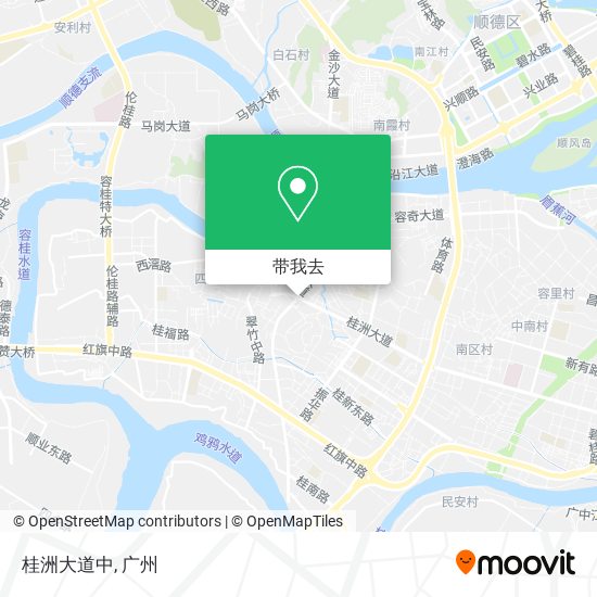 桂洲大道中地图