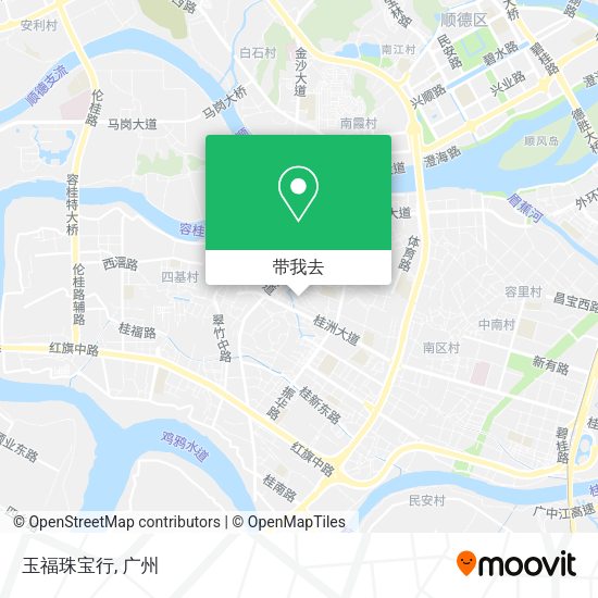 玉福珠宝行地图
