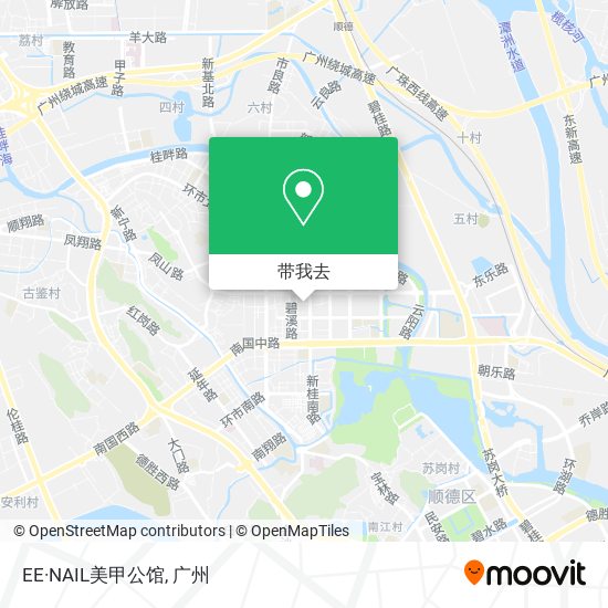 EE·NAIL美甲公馆地图