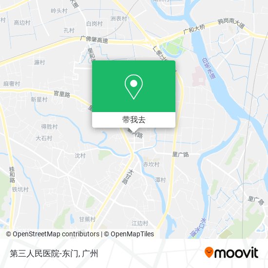 第三人民医院-东门地图
