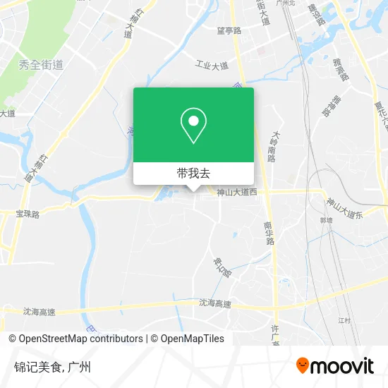锦记美食地图