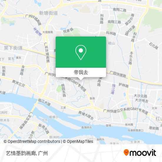 艺情墨韵画廊地图
