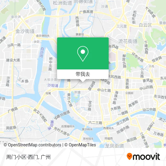 周门小区-西门地图