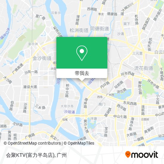 会聚KTV(富力半岛店)地图