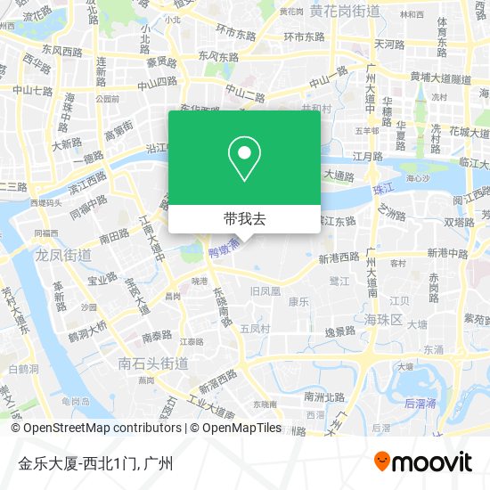 金乐大厦-西北1门地图