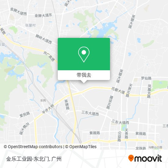 金乐工业园-东北门地图