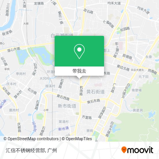 汇信不锈钢经营部地图