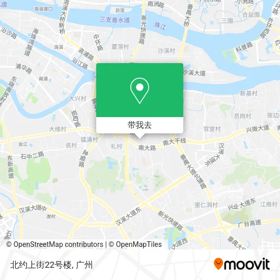 北约上街22号楼地图