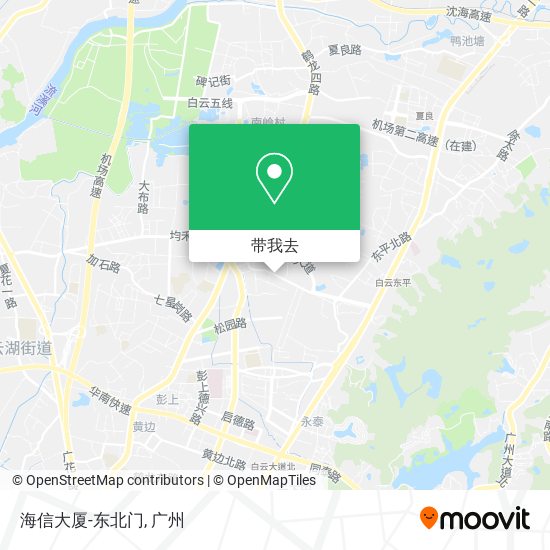 海信大厦-东北门地图