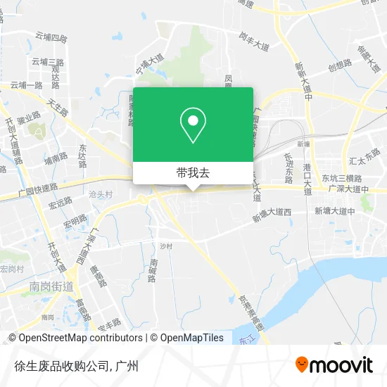 徐生废品收购公司地图