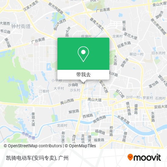 凯骑电动车(安玛专卖)地图