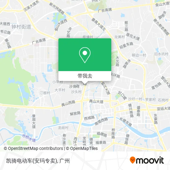 凯骑电动车(安玛专卖)地图