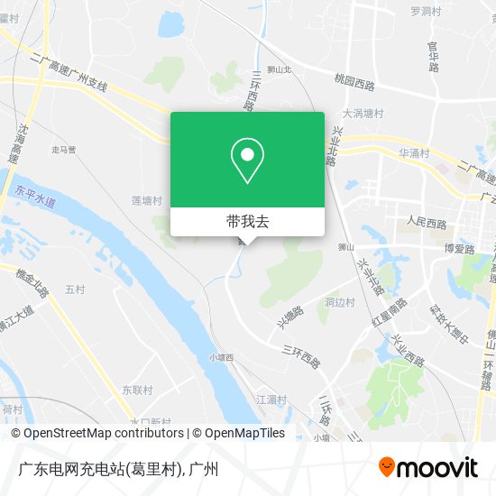 广东电网充电站(葛里村)地图