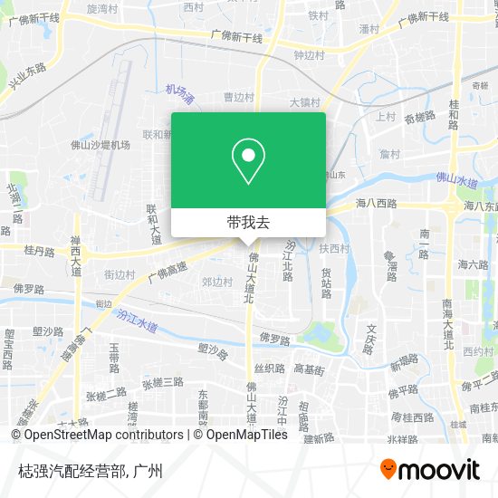 梽强汽配经营部地图