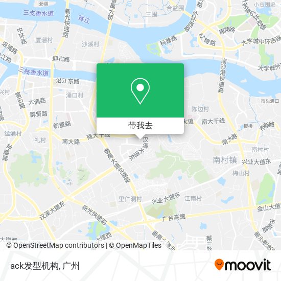 ack发型机构地图