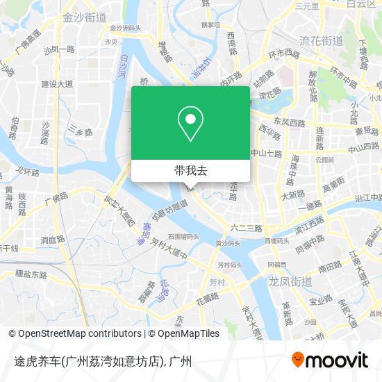 途虎养车(广州荔湾如意坊店)地图